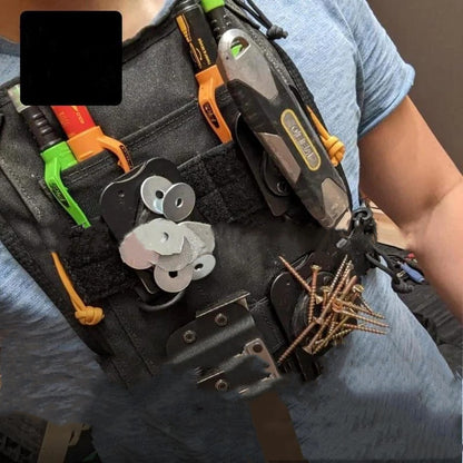 Magnetic Tool Bracket Power Clip Belt Magnet Leather Case